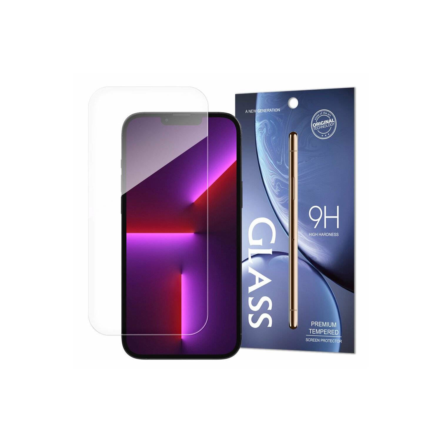 3X Schutz Glas 9H Tempered Glass Display Schutz Folie Display Glas Screen Protector kompatibel mit iPhone 14 Plus