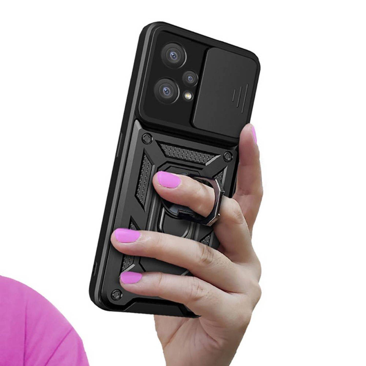 CamShield Armor Hülle kompatibel mit iPhone 13 Pro Max Case Kameraschutz Ringhülle Halter Stoßfest