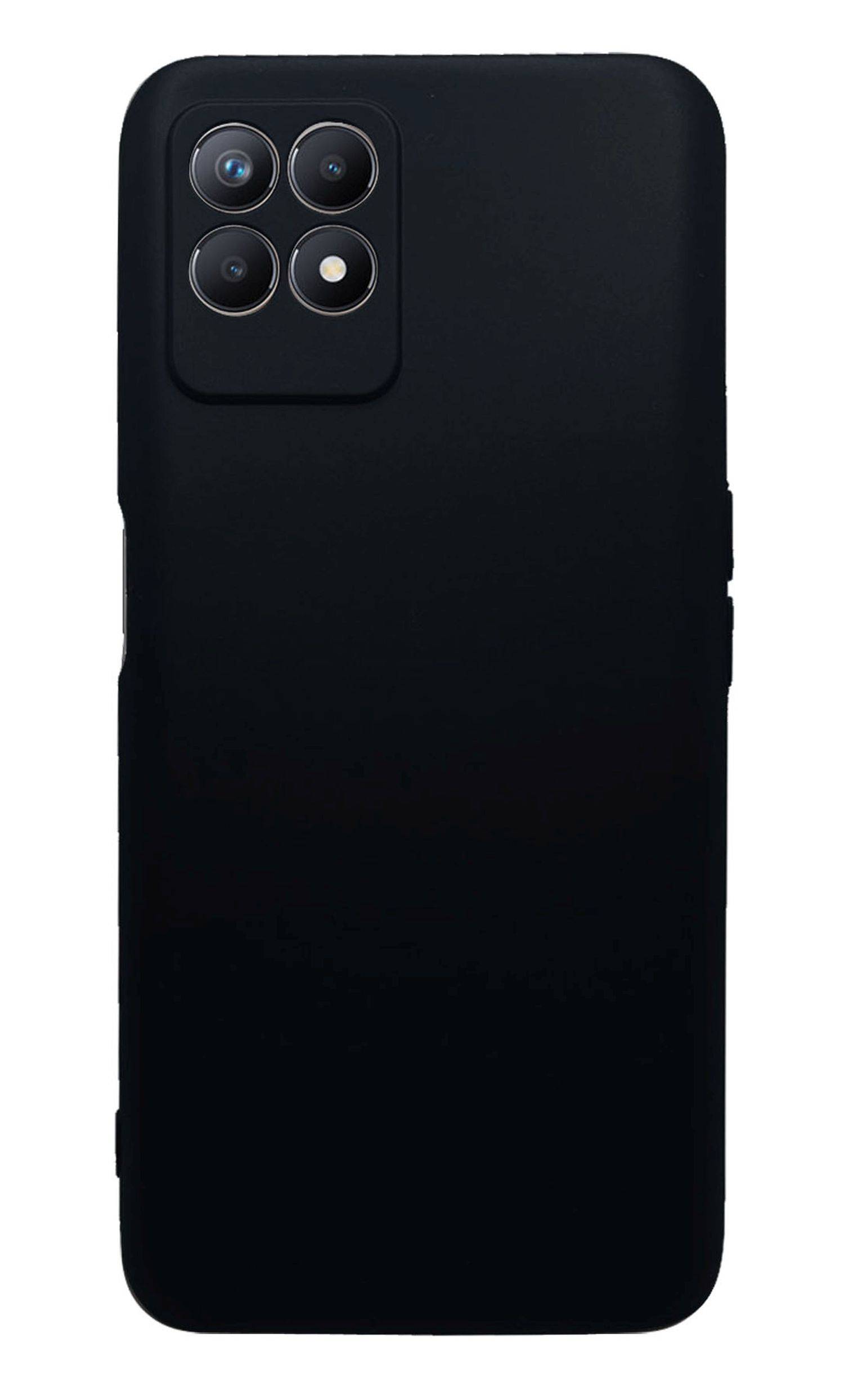 Silikon Hülle Basic kompatibel mit Xiaomi Redmi 9A / 9i Case TPU Soft Handy Cover Schutz Schwarz