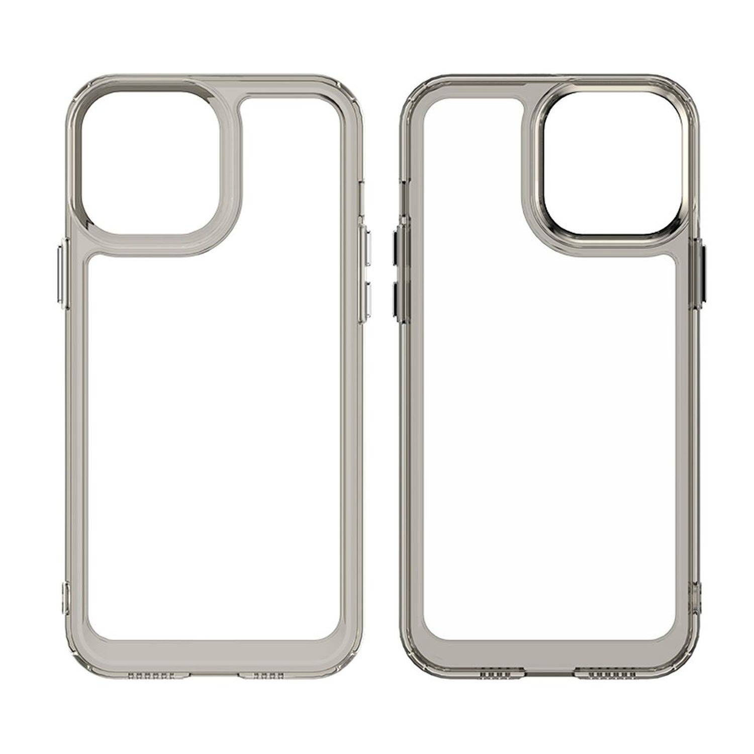 Outer Space Case Hülle Cover Handy-Hülle Schutz Hardcover Gelrahmen kompatibel mit iPhone 13 Pro Rot