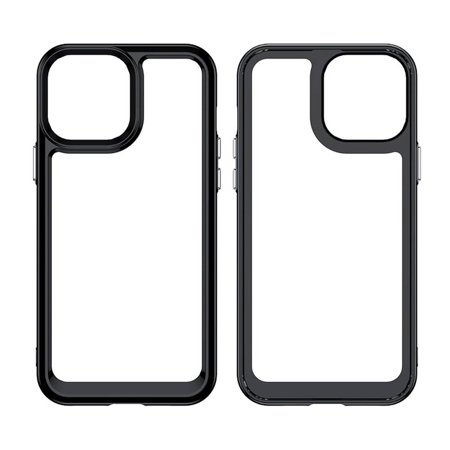 Outer Space Case Hülle Cover Handy-Hülle Schutz Hardcover Gelrahmen kompatibel mit Xiaomi Redmi Note 11 Pro Pink