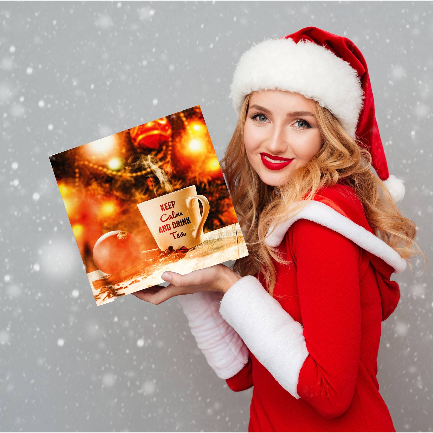 Corasol Tee & Sprüche Adventskalender mit 24 Premium Tees & Spruchkärtchen (89 g)