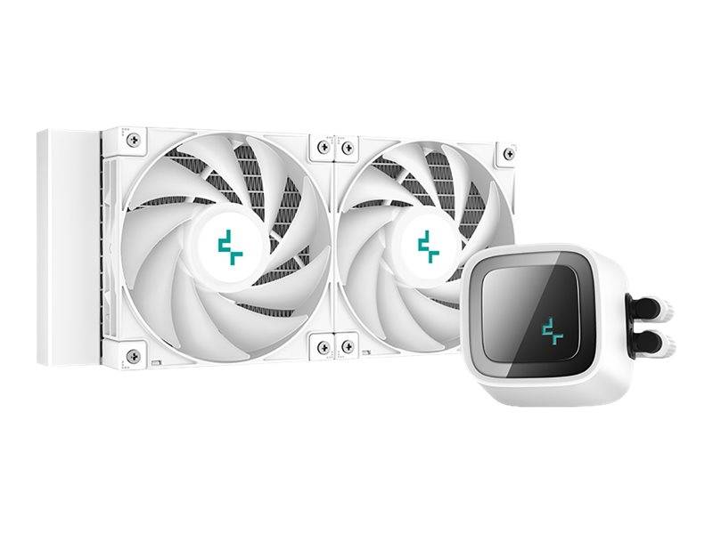 Deepcool LS520 WH - Prozessor-Flüssigkeitskühlsystem - Kühlergröße: 240 mm - (für: LGA1155, LGA2011, LGA1150, LGA2011-3,