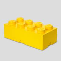 Room Copenhagen LEGO STORAGE BRICK 8, Gelb, Polypropylen (PP), 500 mm, 250 mm, 180 mm