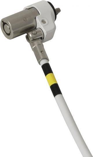 Mobilis 001264 Kabelschloss Silber