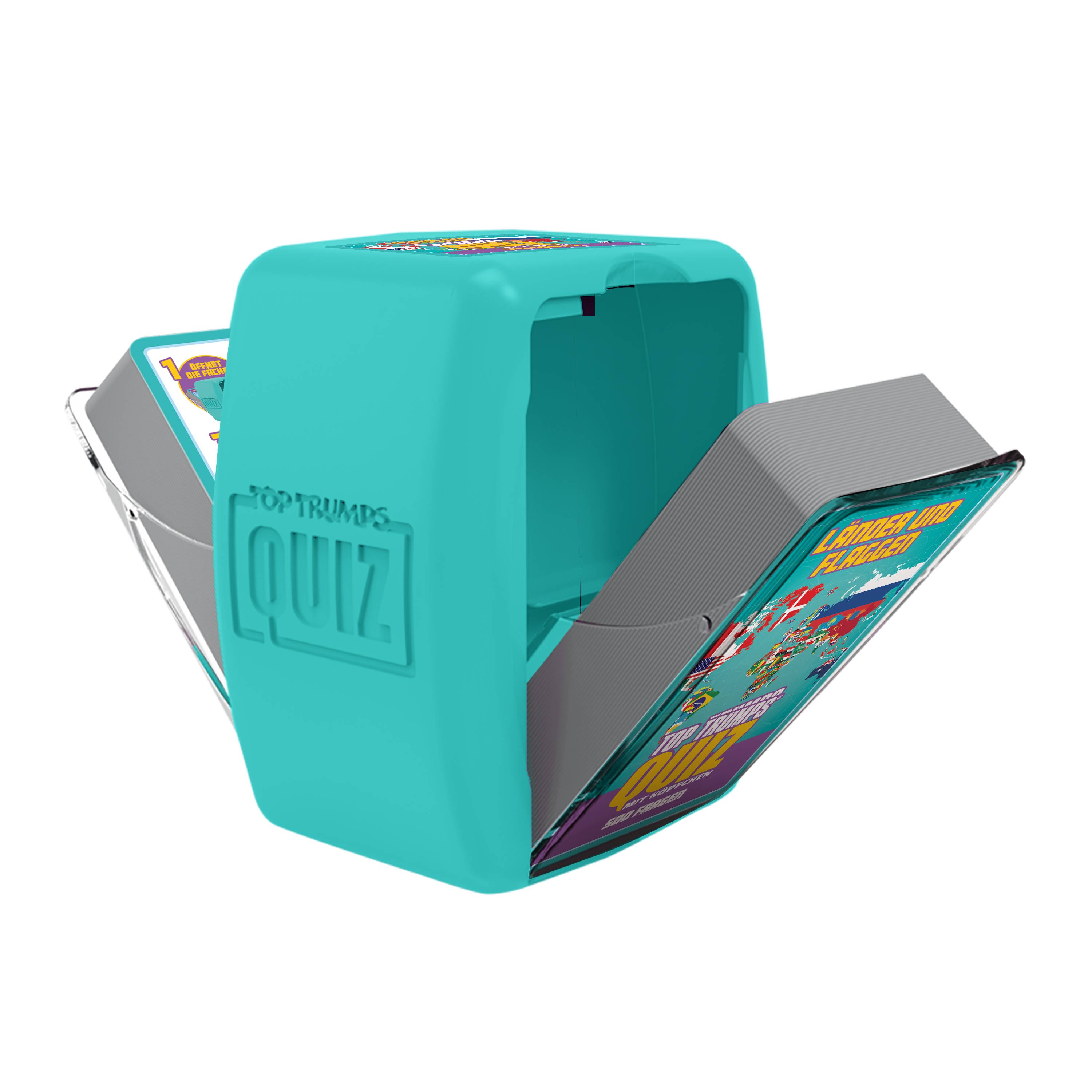 Top Trumps Quiz - Länder und Flaggen Quizspiel Gesellschaftsspiel Wissensspiel