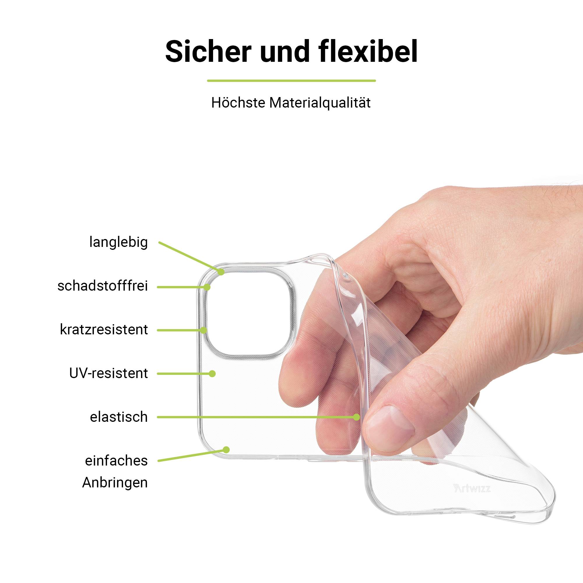 NoCase, Ultra Dünne, Elastische und Durchsichtige TPU Schutzhülle