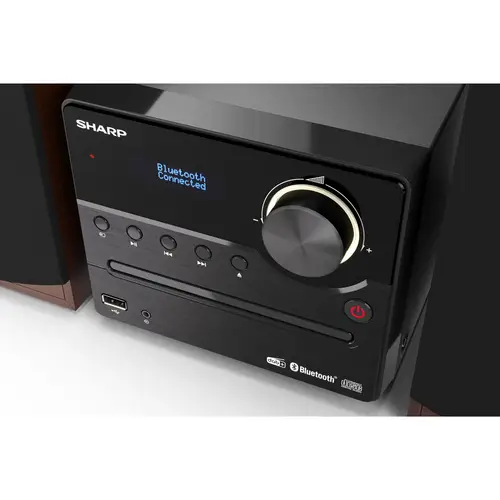SHARP XL-B517D(BR) - Hi-Fi Kompaktanlage mit DAB+/FM - Bluetooth 5.0, CD-Player & USB-Wiedergabe, 60 Senderspeicher SHARP XL-B517D(BR) - Hi-Fi Kompaktanlage mit DAB+/FM - Bluetooth 5.0, CD-Player & USB-Wiedergabe, 60 Senderspeicher