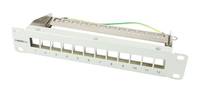 Synergy 21 S216332 Patch-Panel - RAL 7.035 - Modulträger - 10"Patchpanel für 12x