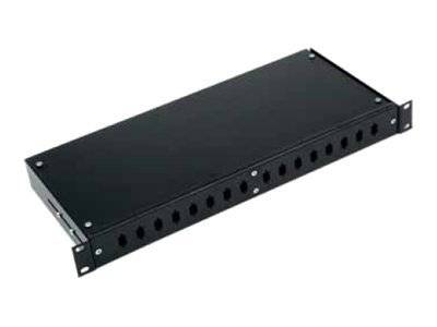 TRITON Patch Panel - RAL 7035 - 1U - 48.3 cm (19") - 16 Ports