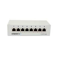 Synergy 21 S216314 - RJ-45 - Grau - Patch Panel 8xTP - CAT6A - 500Mhz - Aufputz