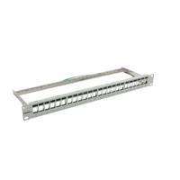Synergy 21 88978 Patch-Panel - RAL 7.035 - Unbestückt(ohne Module) - Lichtgrau