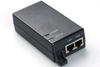 Microconnect POEINJ-15W, 10 Gigabit Ethernet, 10 Mbit/s, 10/100, IEEE 802.3af, Cat5, Schwarz