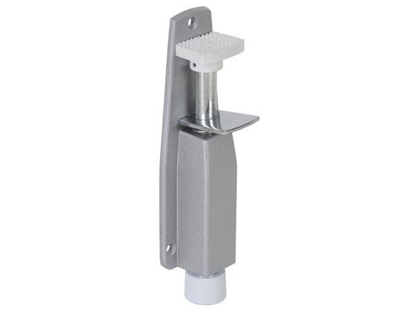 Fußbetätigter Türstopper - 20,2 x 4,8 x 4,3 cm - grau