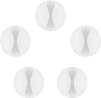 Wentronic goobay - Kabelklammer - weiß (Packung mit 5)