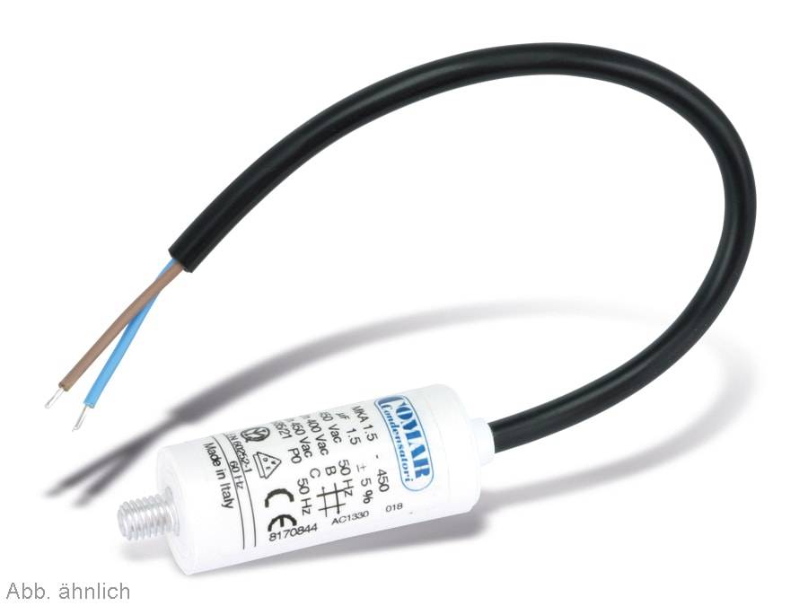 COMAR Motorkondensator, 40µF, 450V, radial