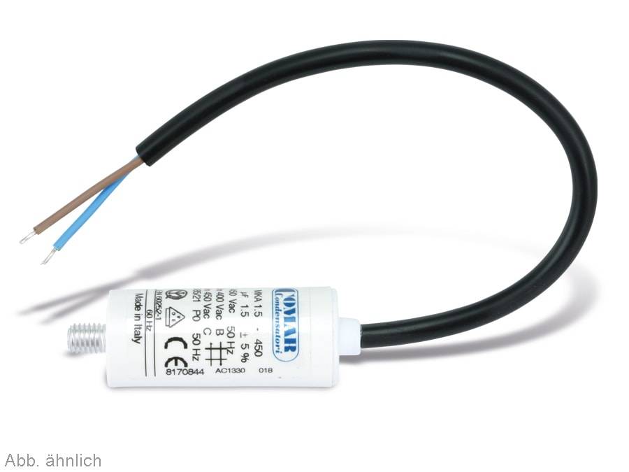 COMAR Motorkondensator, 40µF, 450V, radial