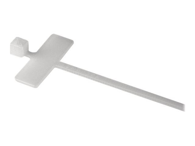 HellermannTyton IT18R - Kabelbinder - 10 cm - Natural (Packung mit 100)