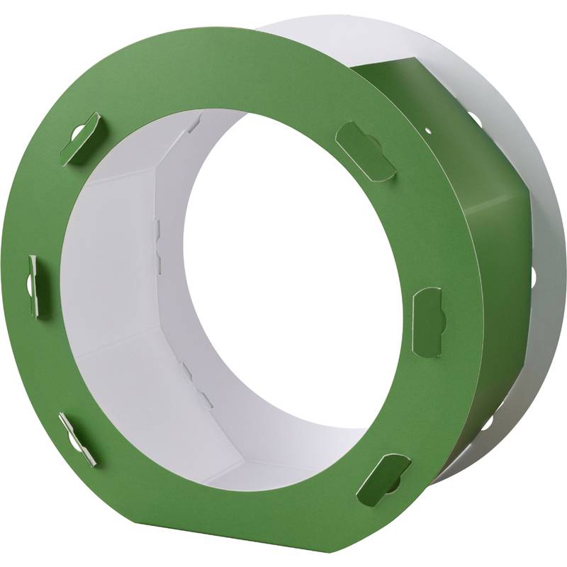 folia Rund-Laternen-Zuschnitt, Durchm.: 220 mm, grün