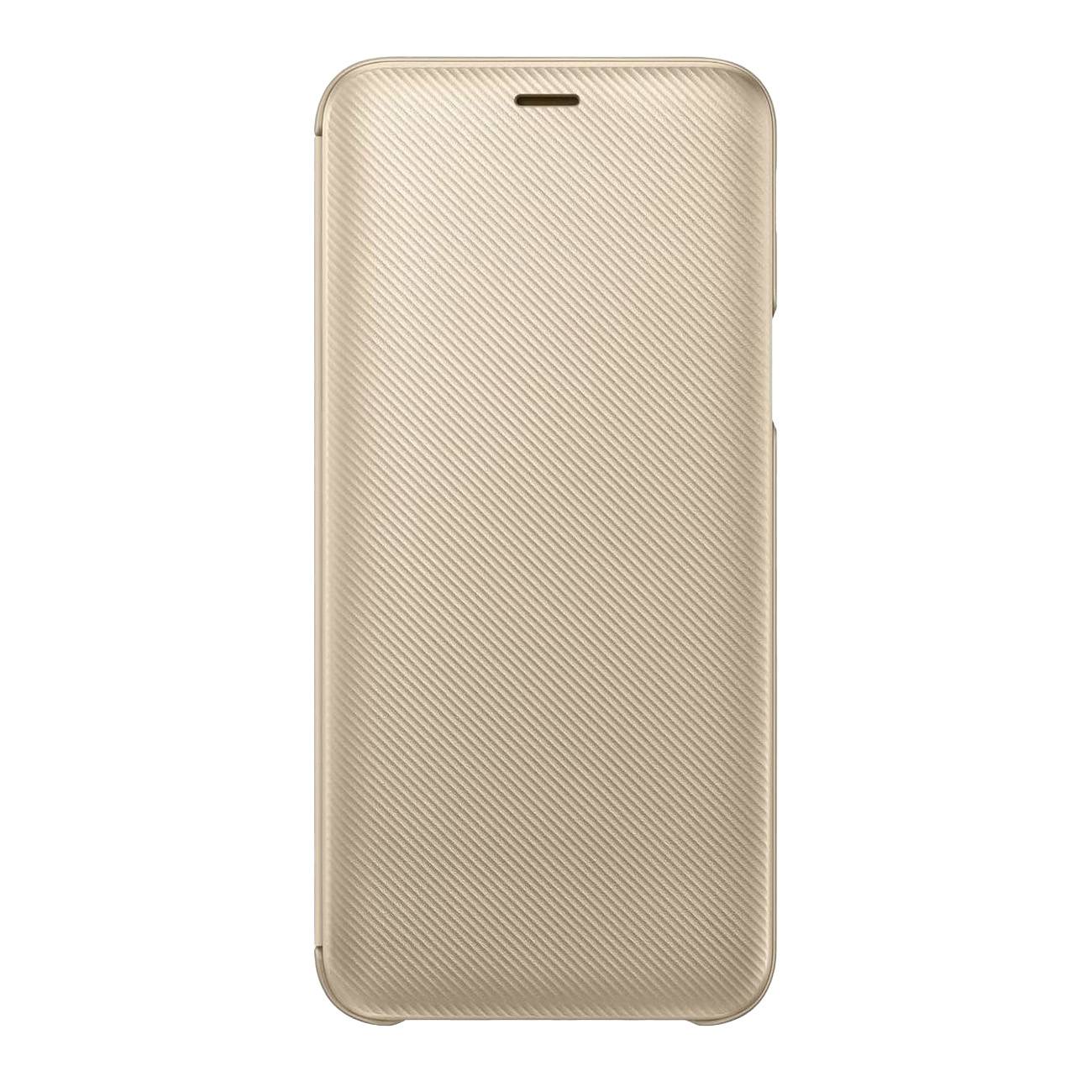 Samsung Wallet Cover für Galaxy J6 gold Handyhülle
