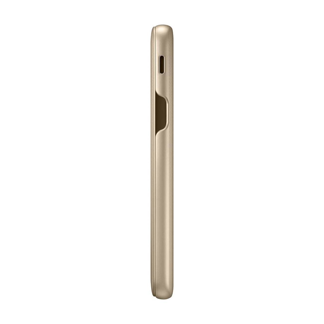 Samsung Wallet Cover für Galaxy J6 gold Handyhülle