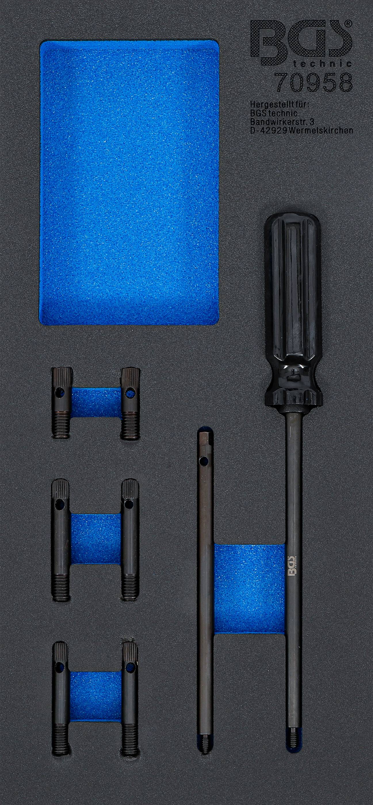 BGS Werkstattwageneinlage 1/3: Ausrichtwerkzeug-Satz fr