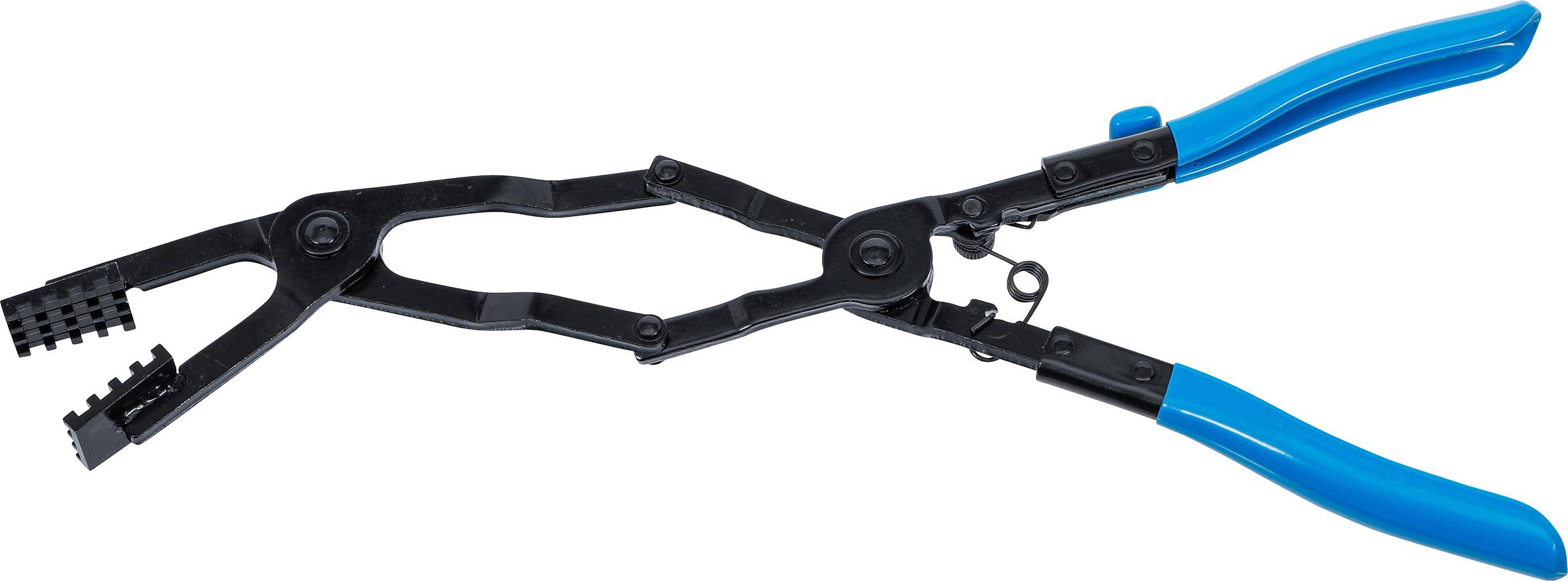 BGS Doppelgelenk-Schlauchklemmenzange | abgewinkelt | 0 - 50 mm | 430