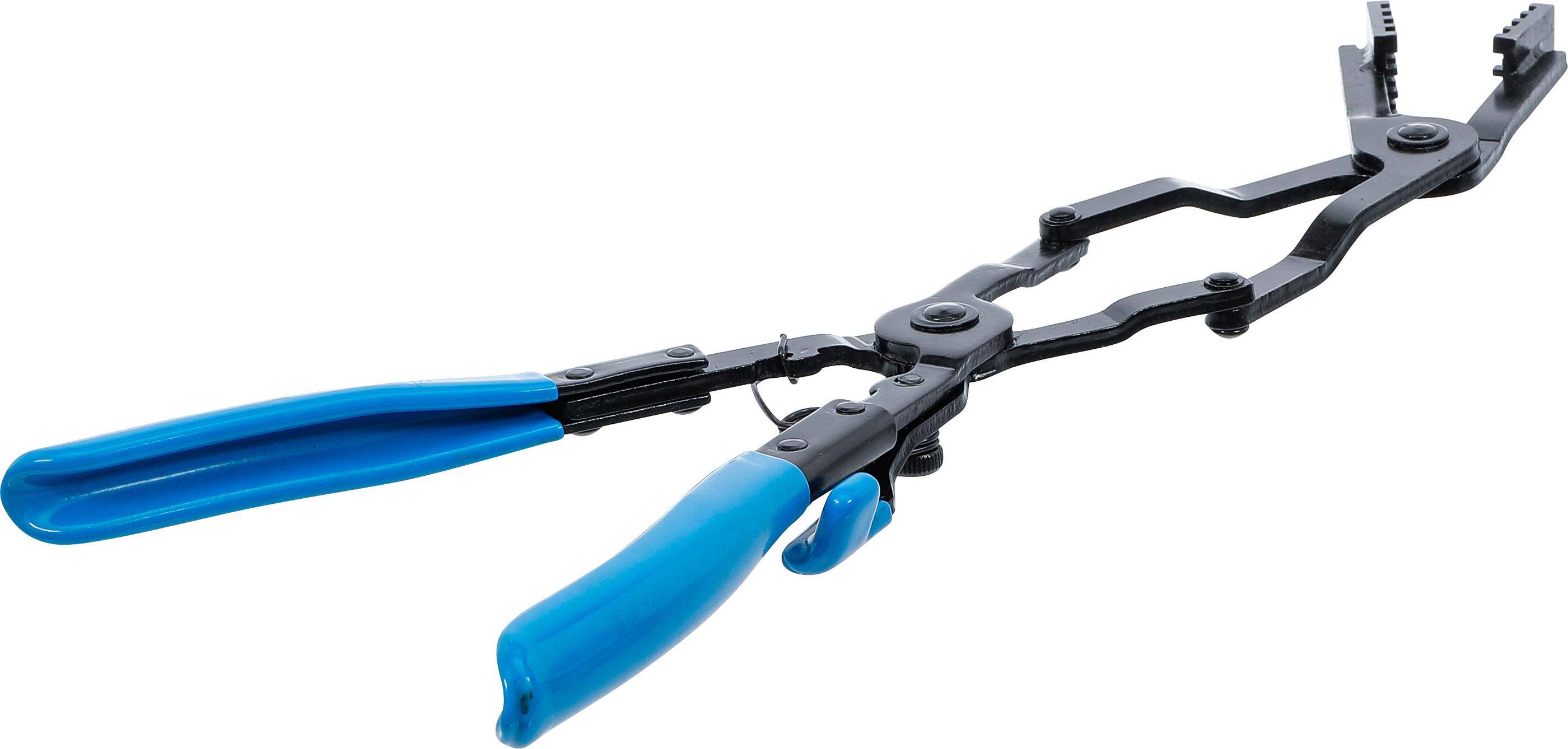 BGS technic Doppelgelenk-Schlauchklemmenzange | abgewinkelt | 0 - 50
