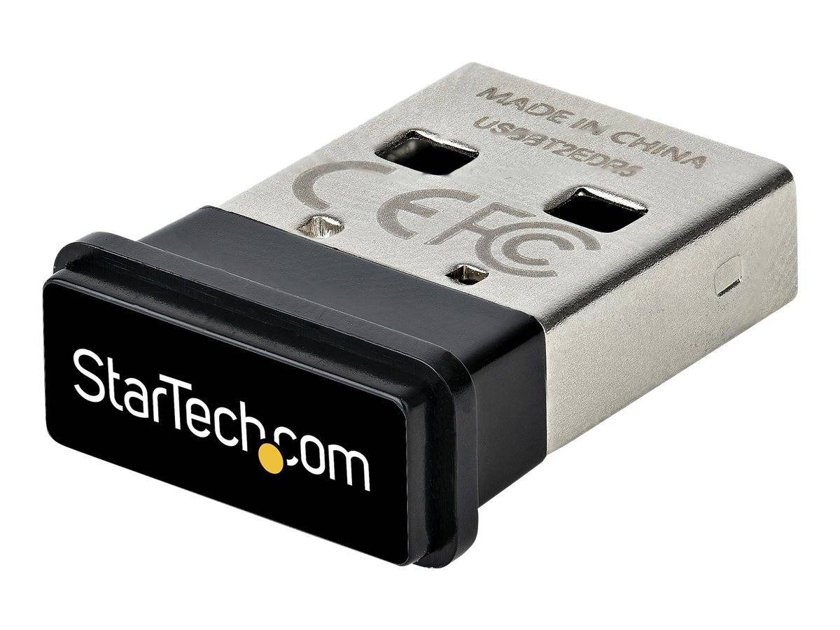 StarTech.com USB Bluetooth 5.0 Adapter, USB Bluetooth Dongle Receiver for PC/Computer/Laptop/Keyboard/Mouse/Headsets, Ra