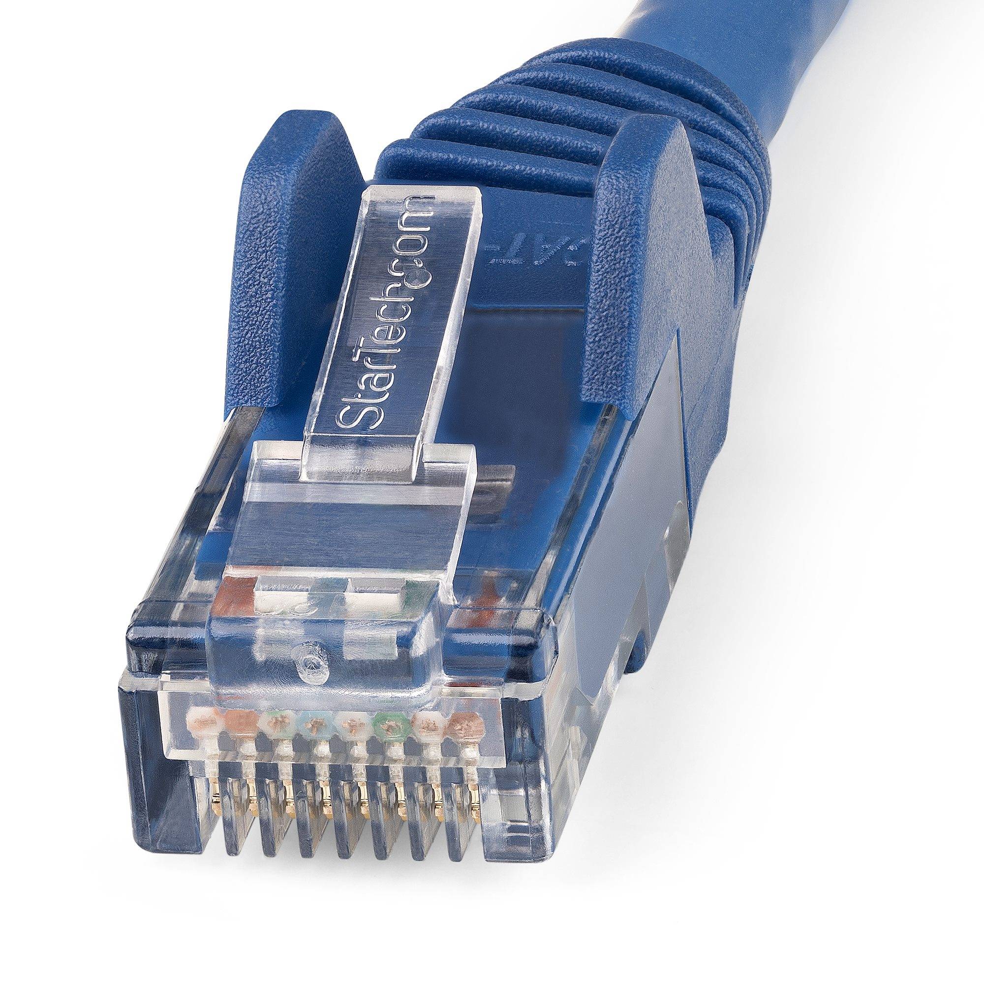 StarTech.com 10m Netzwerkkabel CAT6 - LSZH(weniger Rauch, Halogenfrei) - 10Gbit 650MHz 100W POE RJ45 U/UTP LAN-Patch Kabel - Blau, ETL