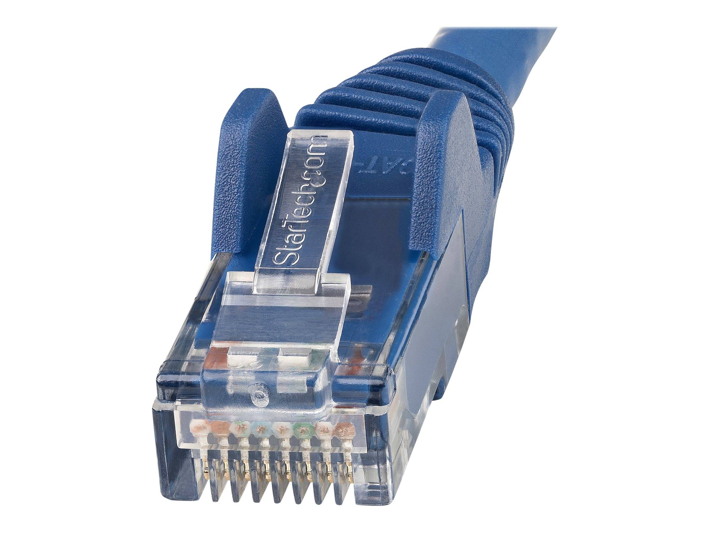 StarTech.com 10m Netzwerkkabel CAT6 - LSZH(weniger Rauch, Halogenfrei) - 10Gbit 650MHz 100W POE RJ45 U/UTP LAN-Patch Kabel - Blau, ETL