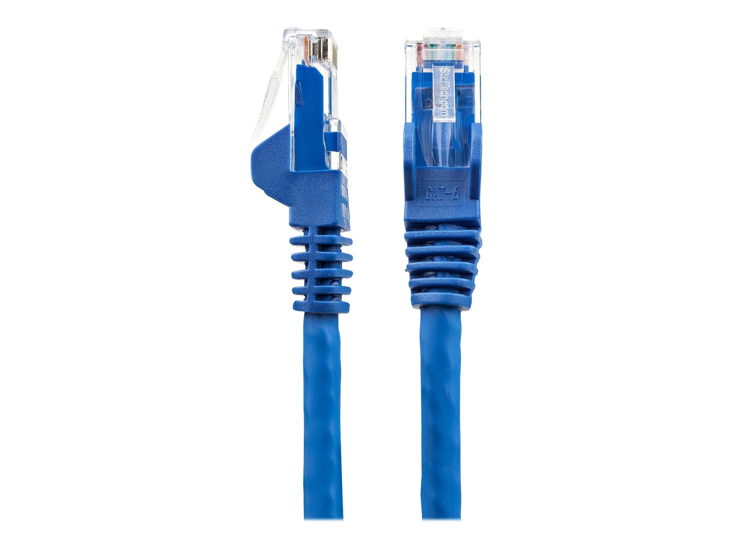 StarTech.com 10m Netzwerkkabel CAT6 - LSZH(weniger Rauch, Halogenfrei) - 10Gbit 650MHz 100W POE RJ45 U/UTP LAN-Patch Kabel - Blau, ETL