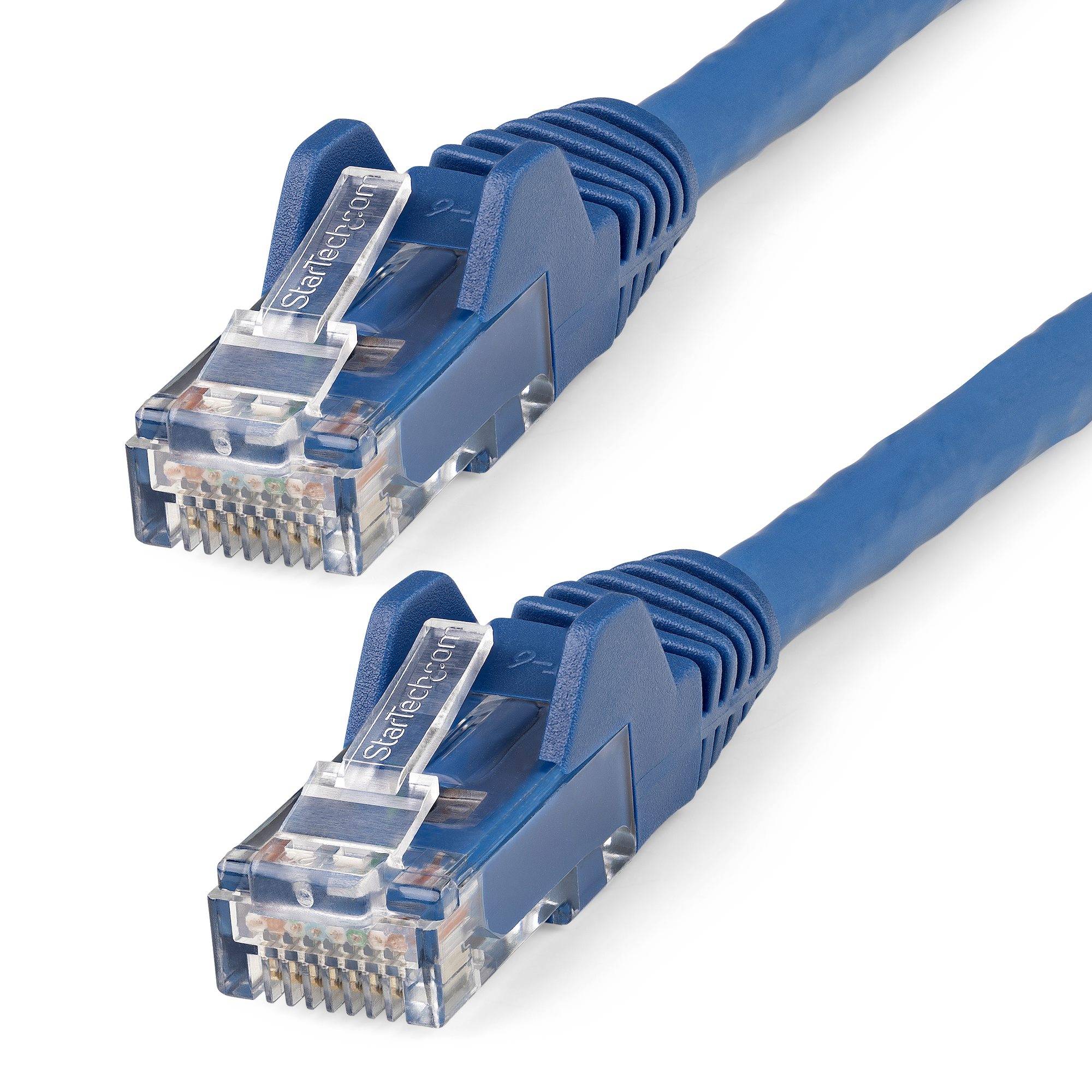 StarTech.com 10m Netzwerkkabel CAT6 - LSZH(weniger Rauch, Halogenfrei) - 10Gbit 650MHz 100W POE RJ45 U/UTP LAN-Patch Kabel - Blau, ETL