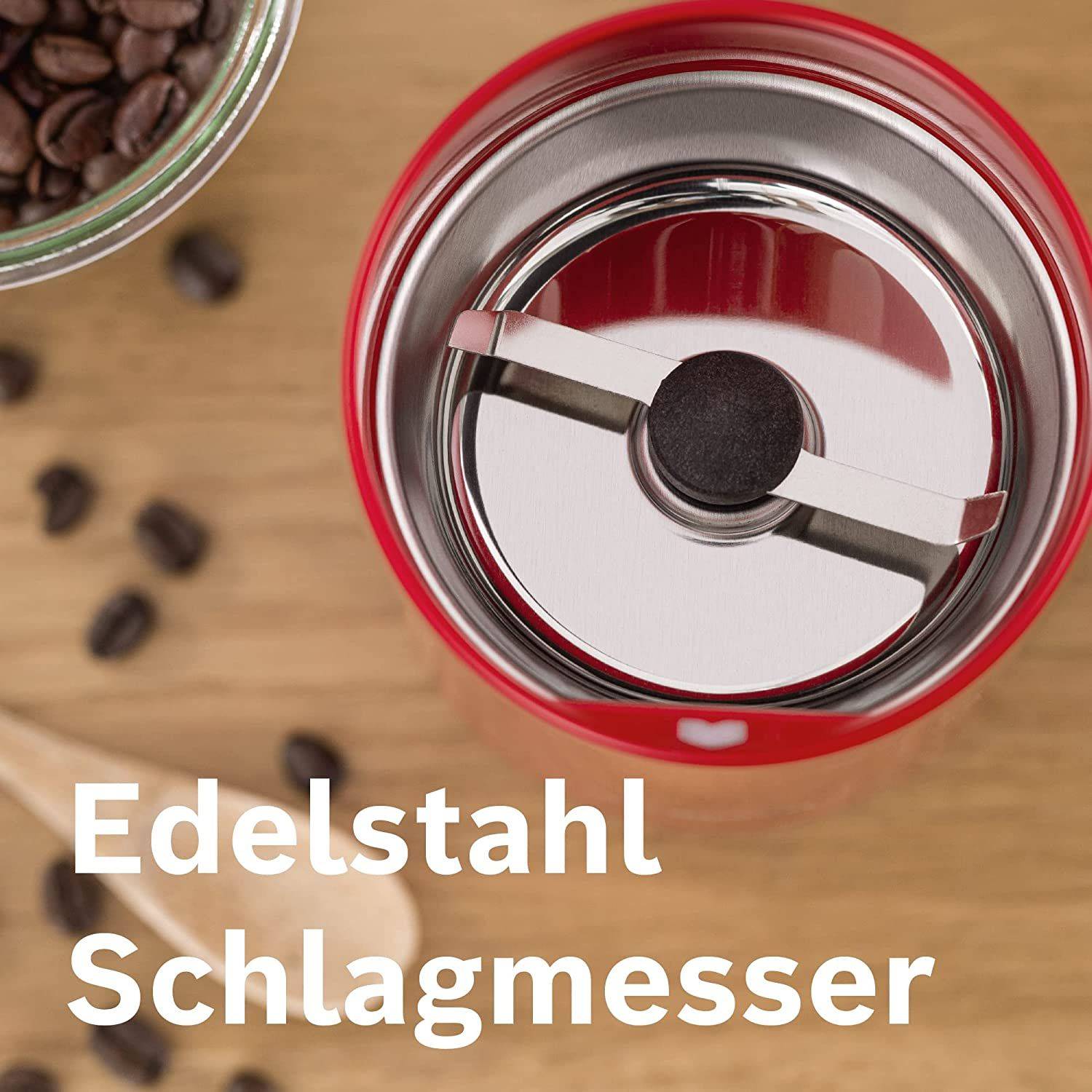 Bosch TSM6A014R 180W 220-240V Kaffeemühle, Rot