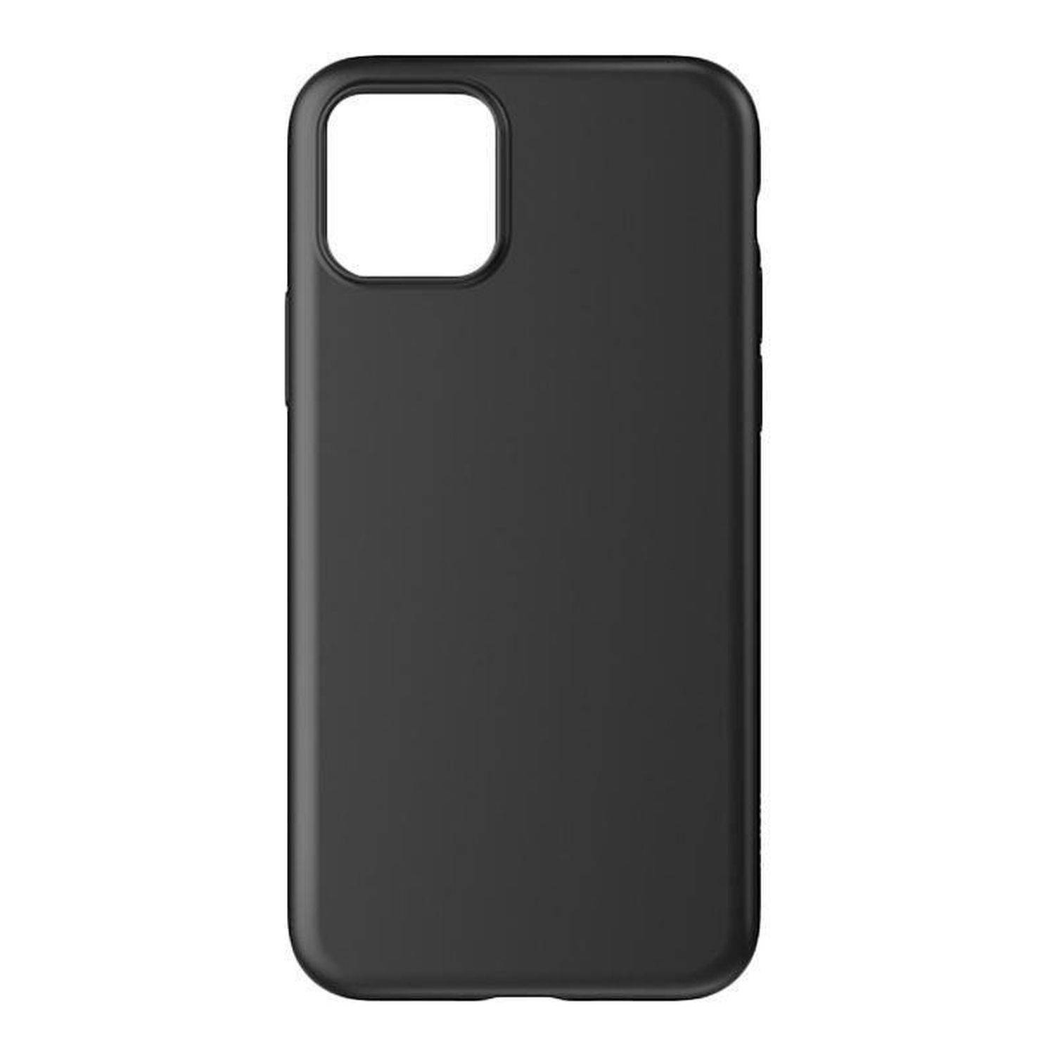 Silikon Hülle Basic für iPhone 14 Case TPU Soft Handy Cover Schutz Schwarz