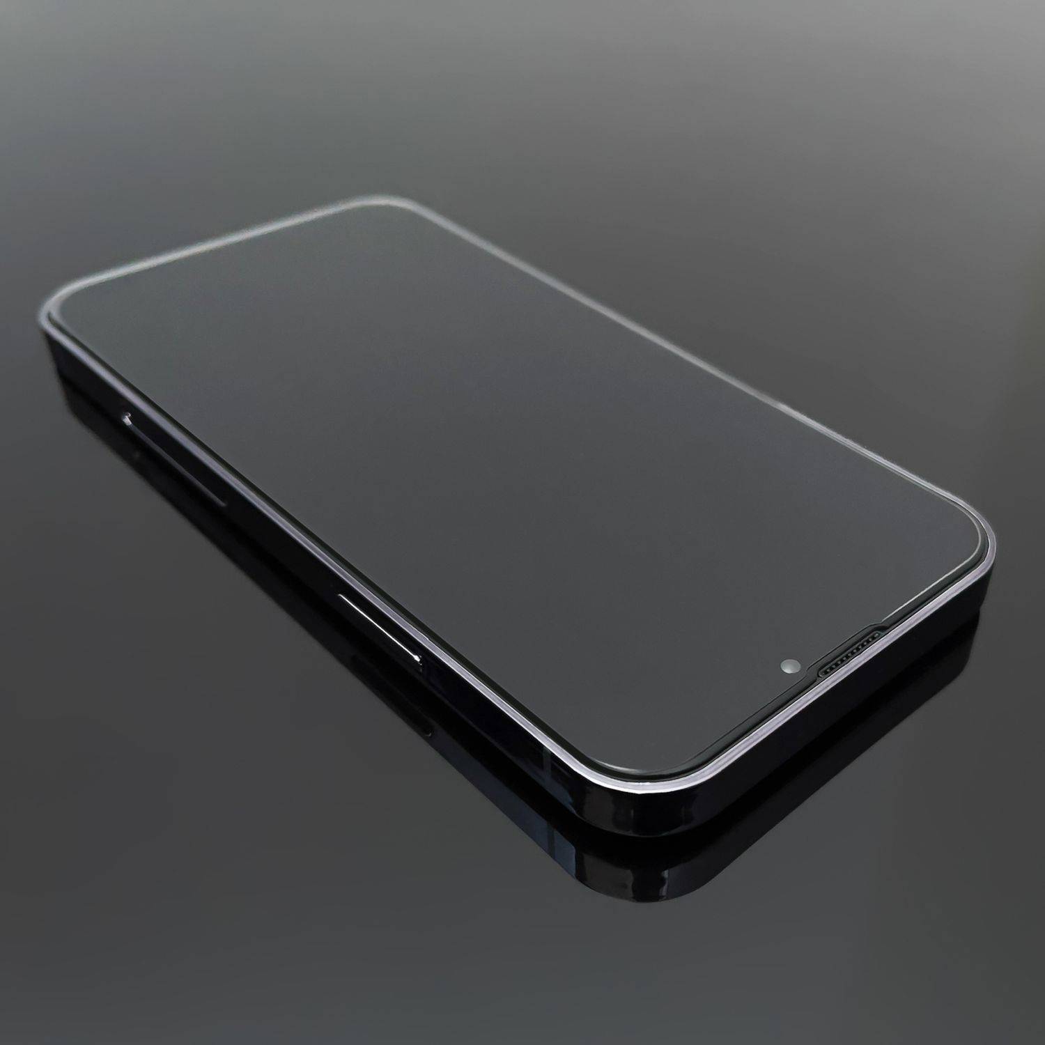 Full-screen Privacy Schutzglas 5D Hartglas Blickschutz für iPhone 13 Pro Max schwarz Schutzfolie Display Glas