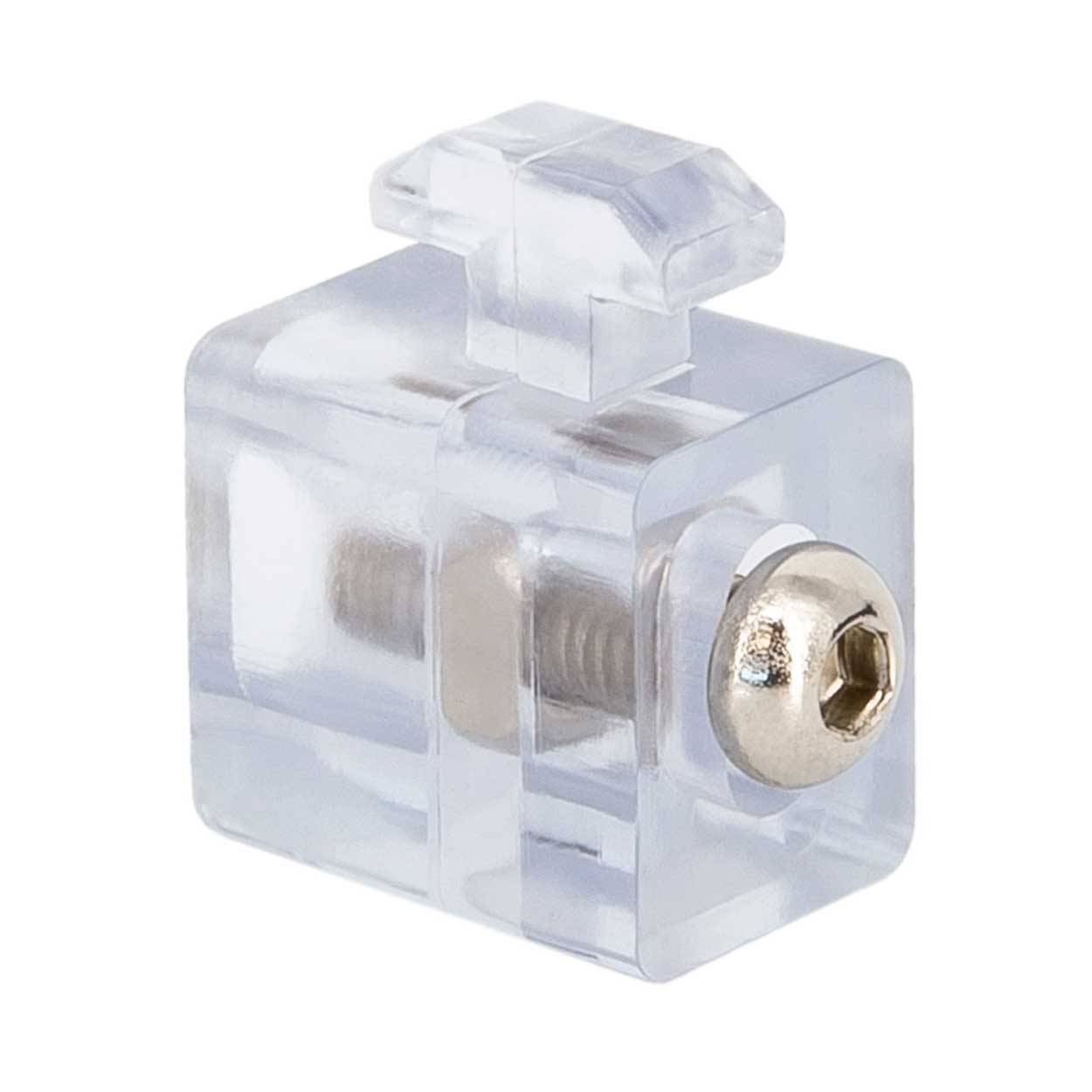 SCHMIDT systemprofile 10x Verbinder Nut 8 Uniblock Klemmhalter Glashalter Scheibenbefestigung Aluprofil-Zubehör