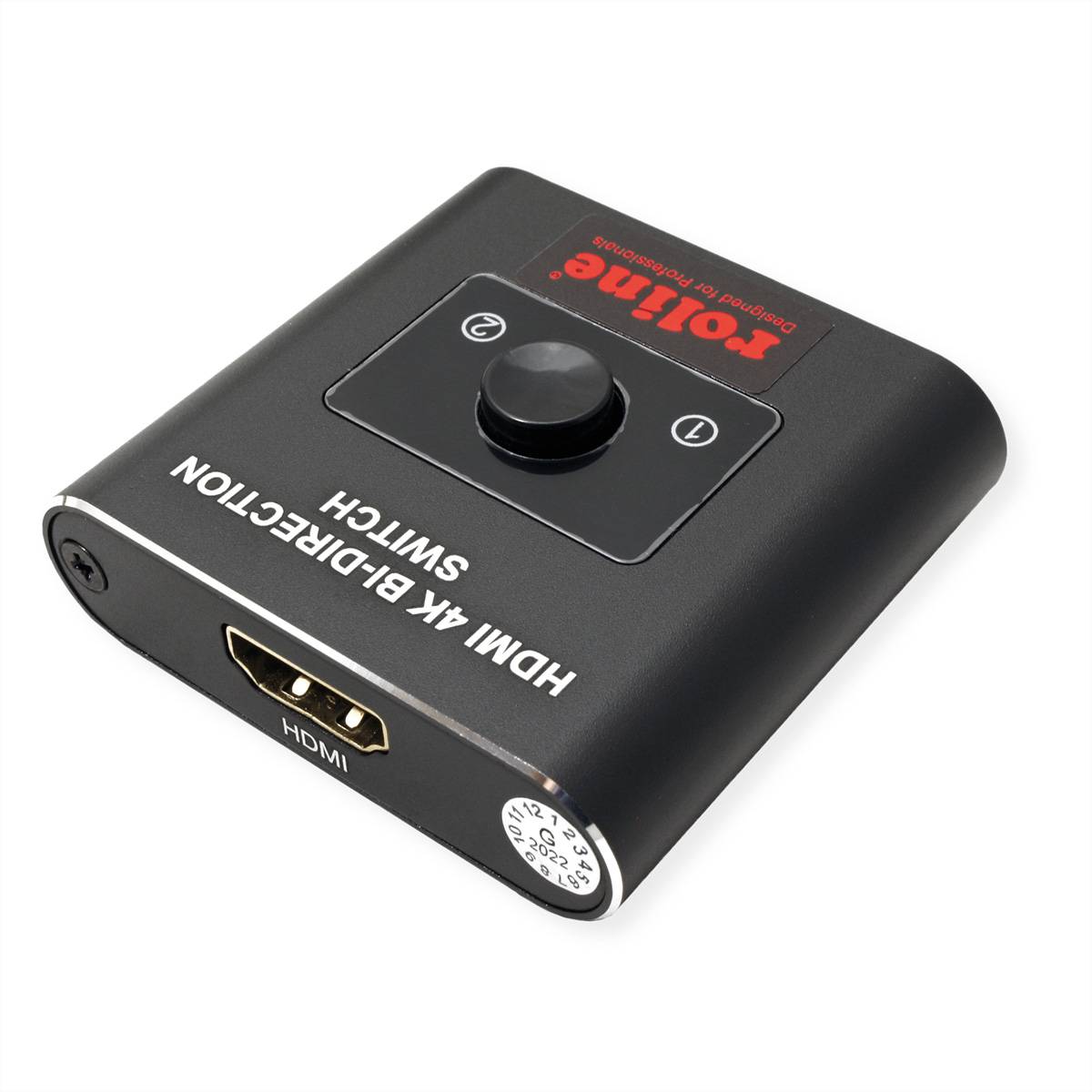 ROLINE 4K HDMI Switch, 2fach, bidirektional