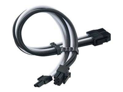 SilverStone PP07E - Spannungsversorgungs-Verlängerungskabel - 8-poliger PCIe Pow