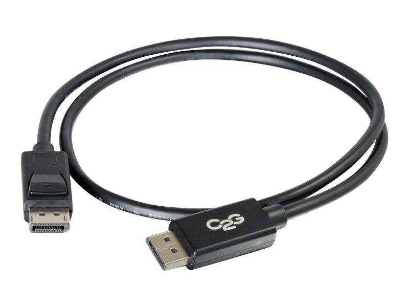 C2G 3ft Ultra High Definition DisplayPort Cable with Latches - 8K DisplayPort Cable - M/M - DisplayPort-Kabel - DisplayP