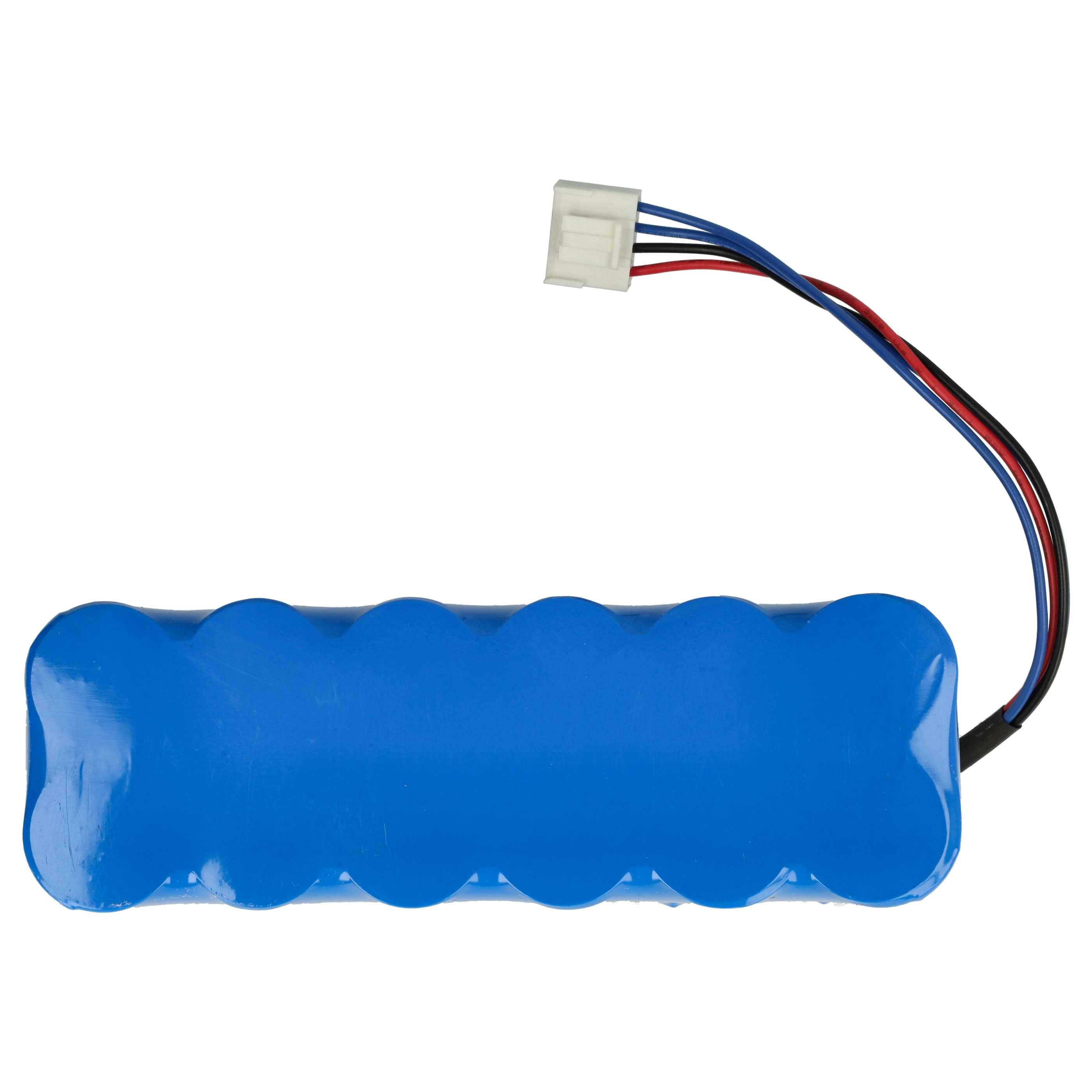vhbw Akku kompatibel mit Bralko Galaxy II | Staubsauger (3000 mAh, 14,4 V, NiMH)