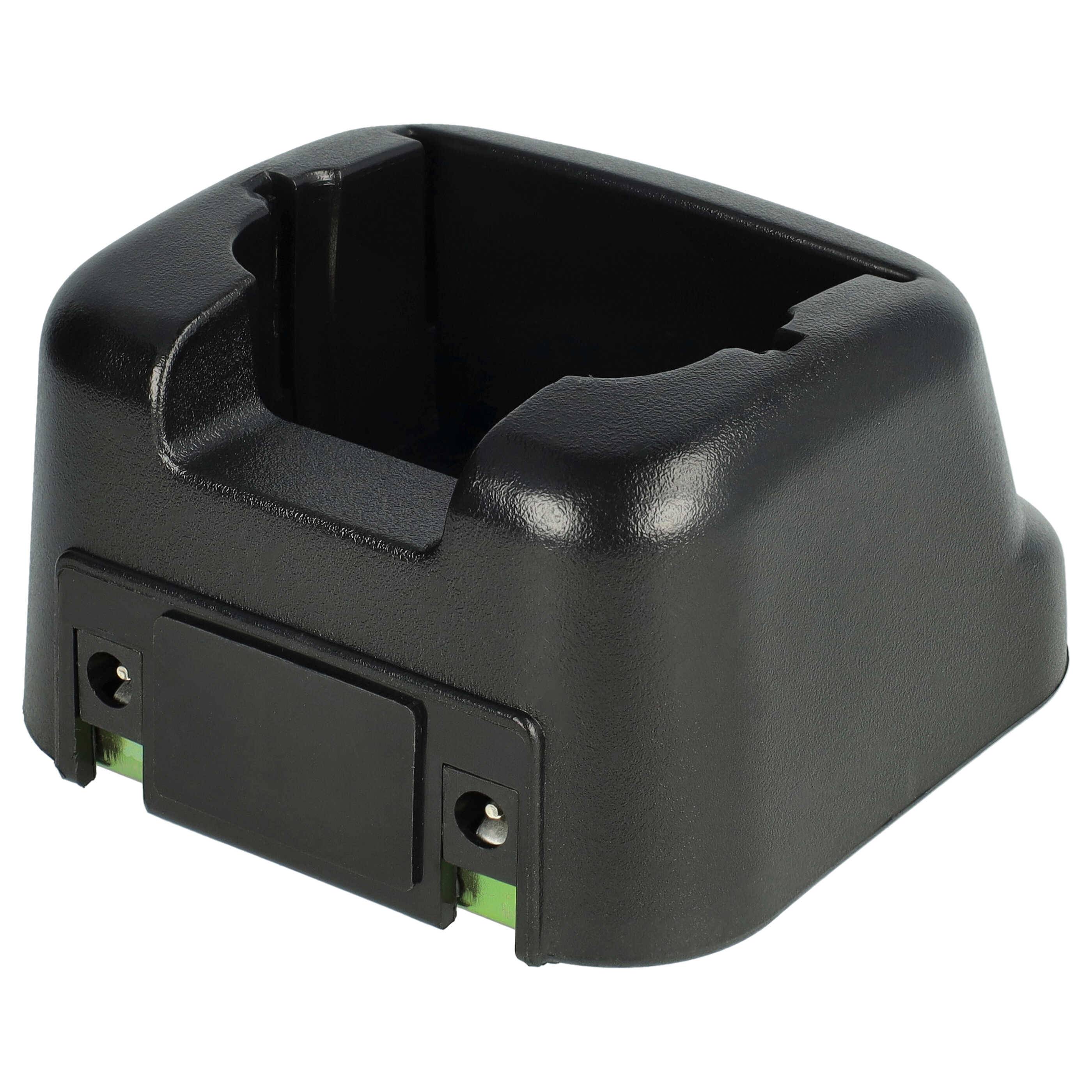 vhbw Dual-Ladegerät kompatibel mit Icom BP-222, BP-209N, BP-210, BP-210N, BP-209 Funkgerät-Akkus - Ladestation + Netzteil