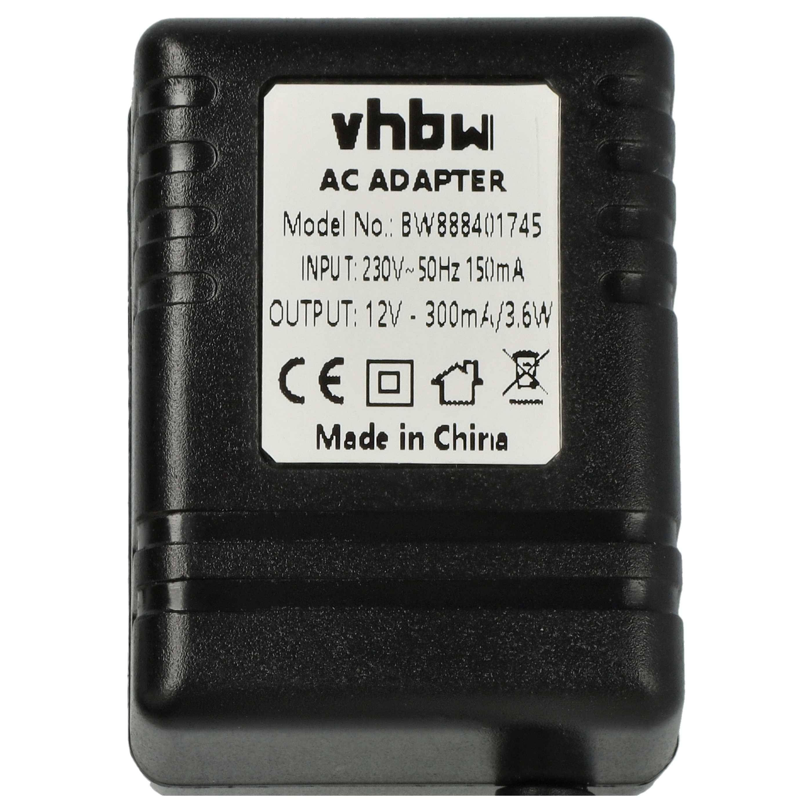 vhbw Ladegerät kompatibel mit Icom IC-F3210D, IC-F3102D, IC-F4001, IC-F3103D Funkgerät-Akkus - Ladestation + Netzteil, 12 - 16 V