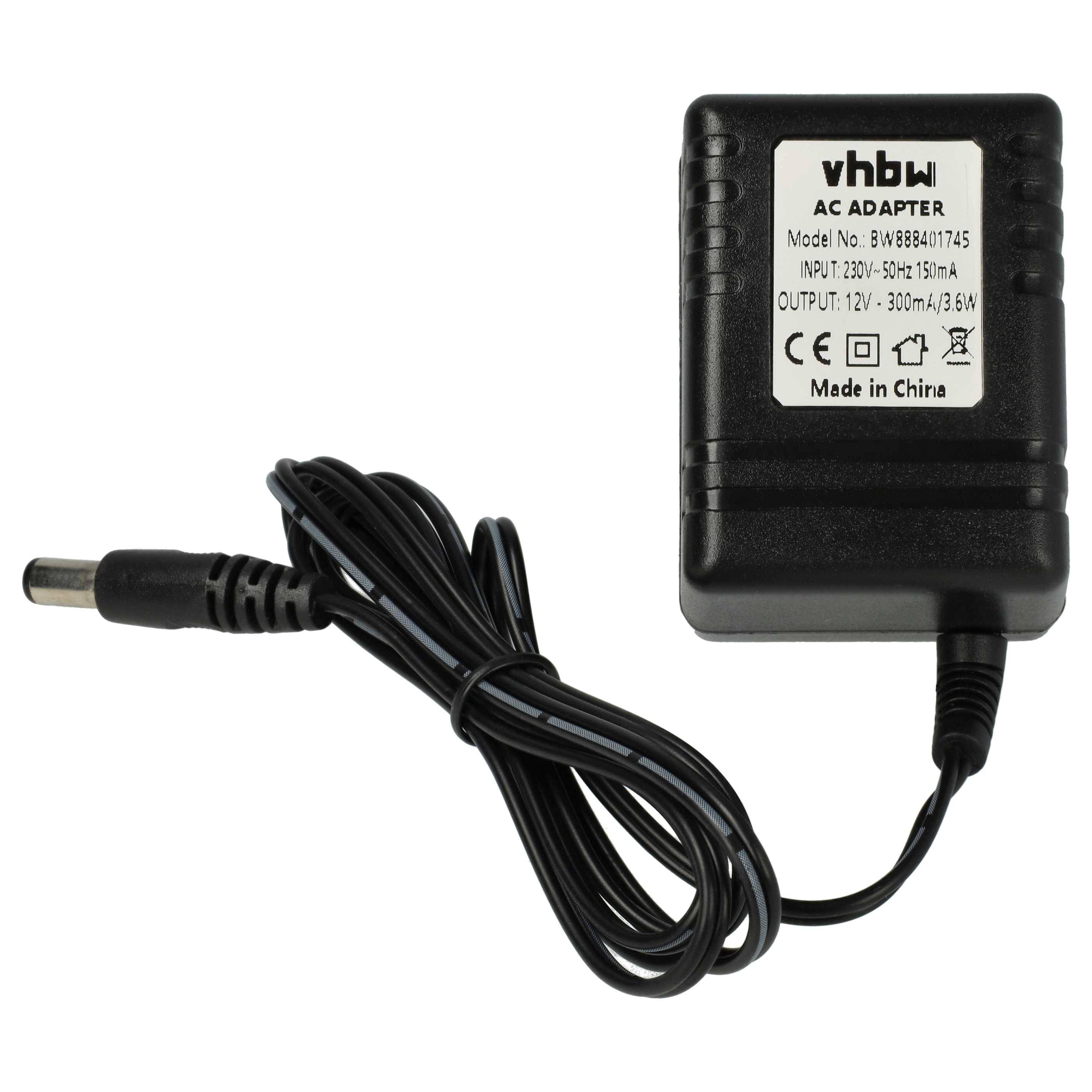 vhbw Ladegerät kompatibel mit Icom IC-F4102D, IC-F4002, IC-F4003, IC-F4101D Funkgerät-Akkus - Ladestation + Netzteil, 12 - 16 V