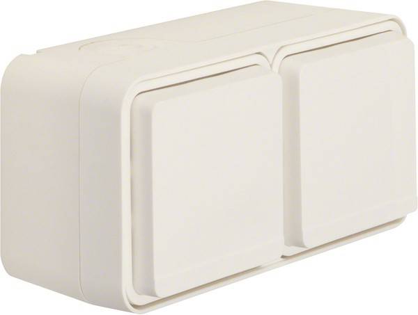 Berker SCHUKO-Steckdose 2f pw 47843532