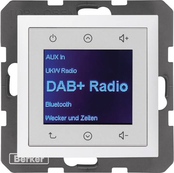 Berker Radio DAB+ S1/B..x pw. mat 29849909