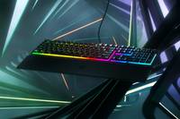 Razer Ornata V3 - US, Volle Größe (100%), USB, Mecha-membrane key switch, RGB-LED, Schwarz