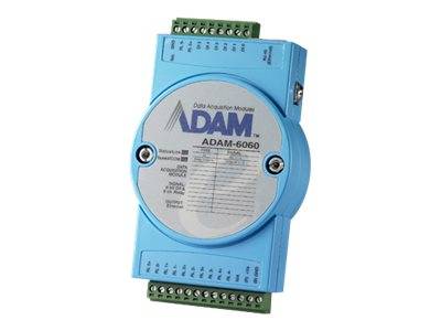 Advantech ADAM ADAM-6060 - Digitales Eingangs-/Relaismodul - kabelgebunden - 10/