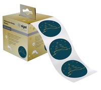 Sigel CS124, Gold, Grün, Weihnachten, Junge/Mädchen, 47 mm, 47 mm, 200 Stück(e)
