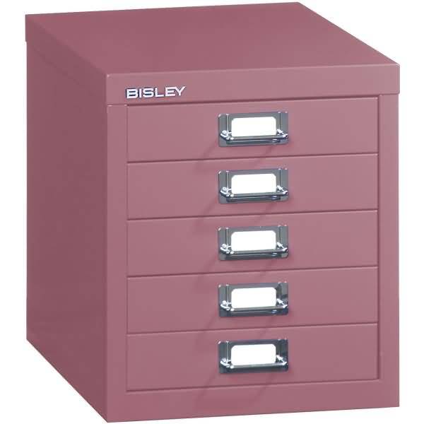 Schubladenschrank MultiDrawer™ 12er Serie, 5 Schubladen à H 51 mm, DIN A4 Maße: